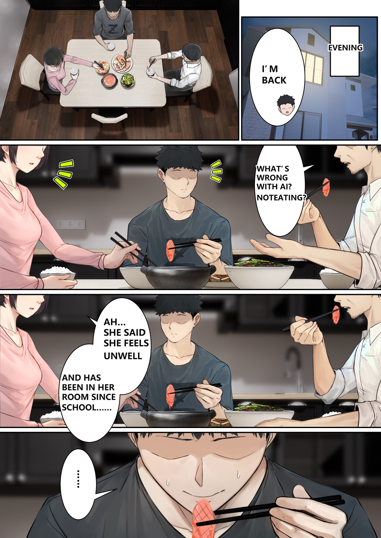 Hentai Manga Comic-My AR glasses can see various stats about my foster sister?!-Read-33